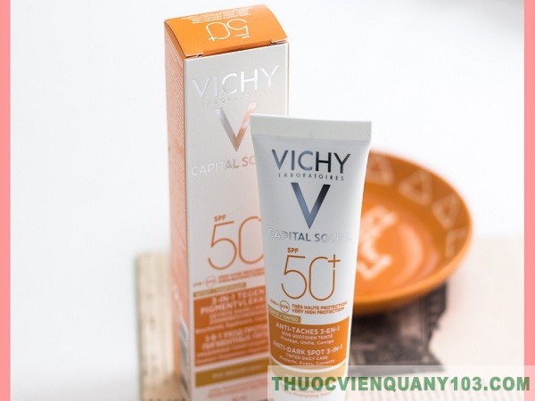 Hướng dẫn sử dụng kem chống nắng dành cho da dầu VlCHY SPF50