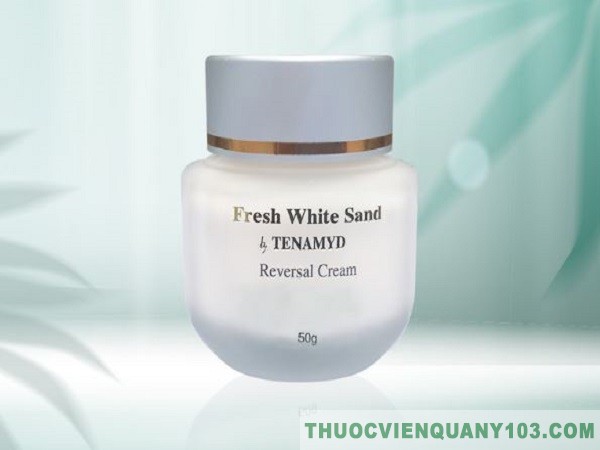 Hướng dẫn sử dụng kem trị nám Canada Fresh White Sand Tenamyd Reversal